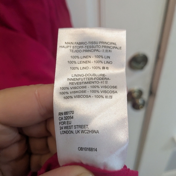 Anthropologie Maeve Linen Swing Dress - Picture 4 of 4